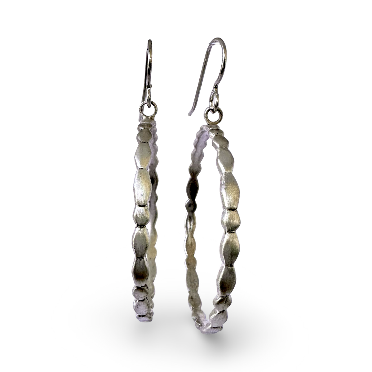 アクセサリー ambush peal silver hoop earrings v 62mm Hoop Earrings in Sterling Silver | Zales