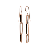 Fine Paperclip Earring