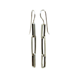 Fine Paperclip Earring