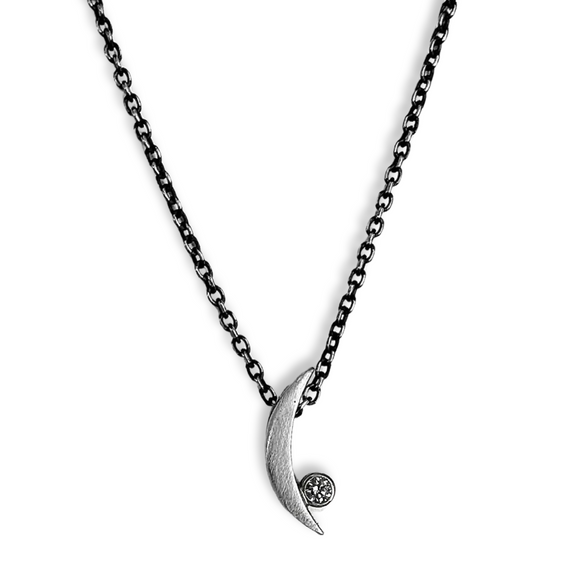 Moon and Stars Small Necklace
