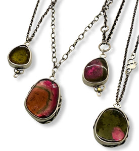 Tourmaline Handmade Necklaces