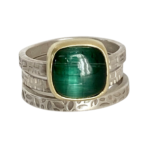Cats Eye Tourmaline Ring